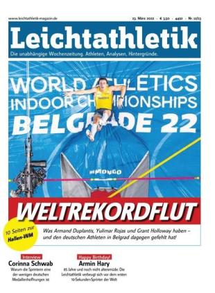 Leichtathletik - 22 Marz 2022