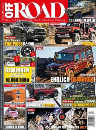 OFF ROAD - Marz 2022