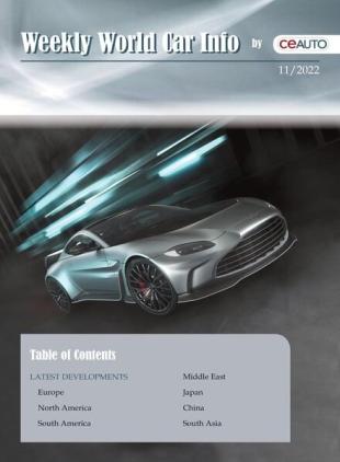 Weekly World Car Info - 19 March 2022