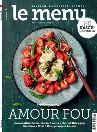 le menu - Mai 2022
