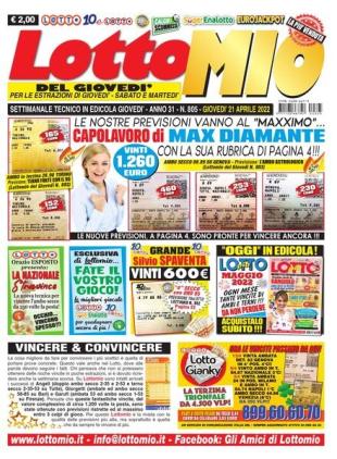 Lottomio del Giovedi - 21 Aprile 2022