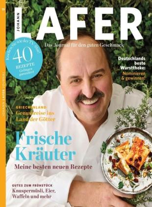 Johann Lafer Journal - April 2022