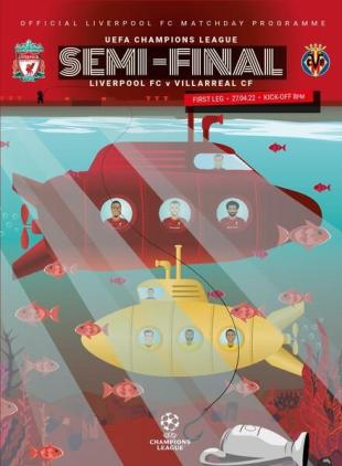 Liverpool FC Programmes - vs Villarreal CL - 27 April 2022