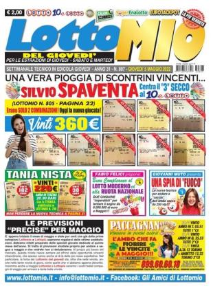 Lottomio del Giovedi - 5 Maggio 2022