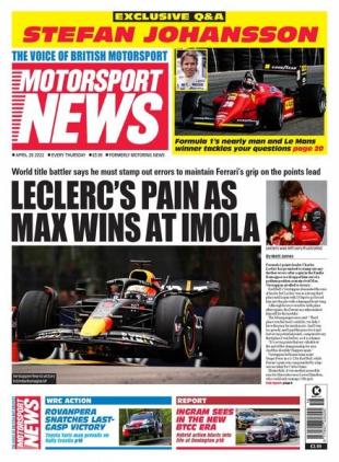 Motorsport News - April 28 2022
