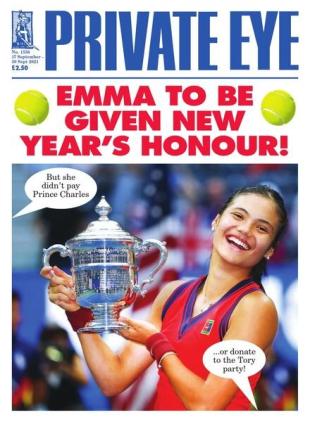Private Eye Magazine - Issue 1556 - 17 September 2021