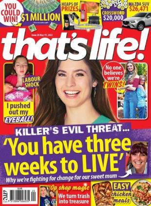 that's life! - May 22 2022