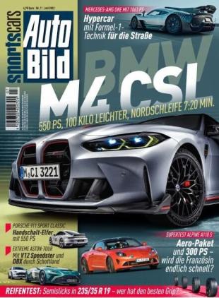 Auto Bild Sportscars - Juli 2022