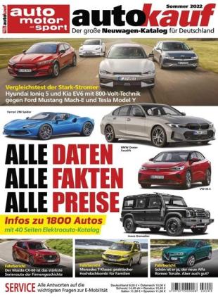 Auto Motor und Sport Autokauf - Juni 2022