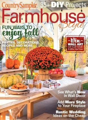 Country Sampler Farmhouse Style - September 2022