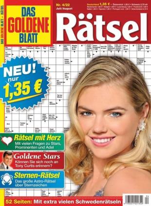 Das Goldene Blatt-Ratsel - Juni 2022