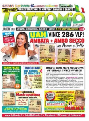 Lottomio del Lunedi - 23 Maggio 2022