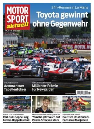MOTORSPORT aktuell - 15 Juni 2022