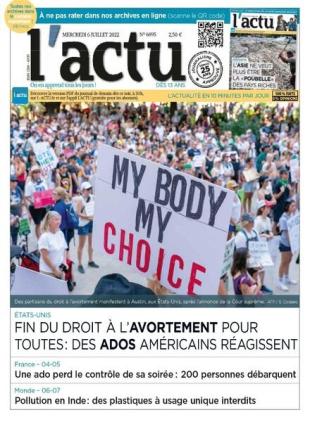 L'actu - 06 juillet 2022
