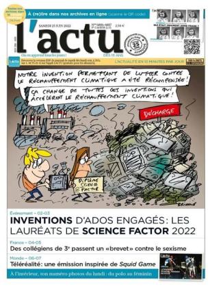 L'actu - 25 juin 2022