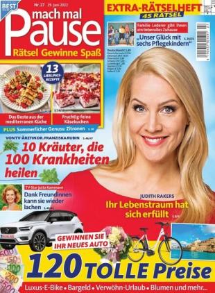 Mach mal Pause - 29 Juni 2022