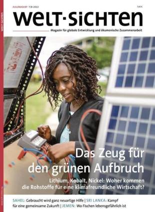 welt-sichten - August 2022