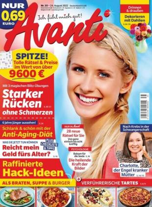 Avanti - 24 August 2022