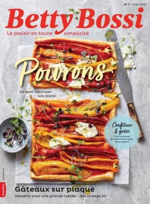 Betty Bossi edition francaise - aout 2022