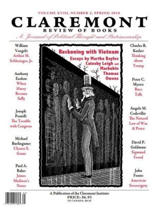 Claremont Review of Books - May 2018