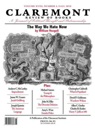 Claremont Review of Books - November 2018