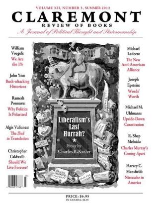 Claremont Review of Books - September 2012