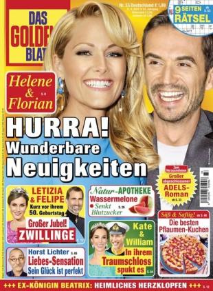 Das Goldene Blatt - 13 August 2022