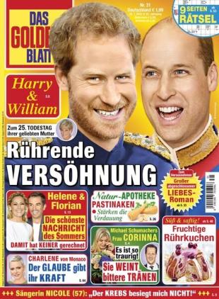 Das Goldene Blatt - 30 Juli 2022