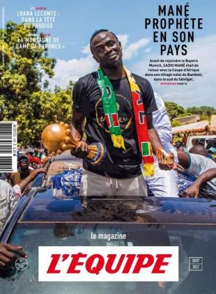 L'Equipe Magazine - 30 Juillet 2022