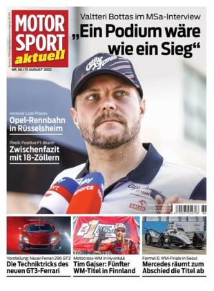 MOTORSPORT aktuell - 17 August 2022