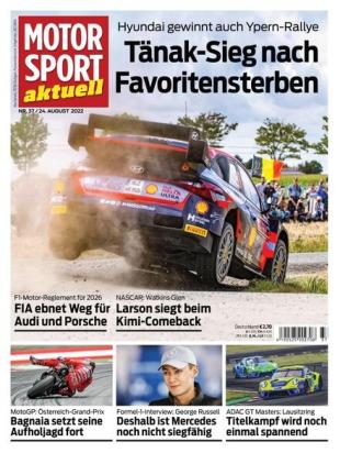 MOTORSPORT aktuell - 24 August 2022
