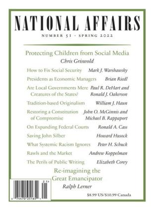 National Affairs - March 2022