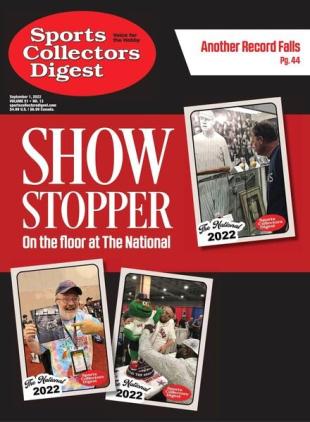 Sports Collectors Digest - 20 August 2022
