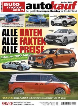 Auto Motor und Sport Autokauf - September 2022