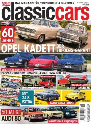 Auto Zeitung Classic Cars - Oktober 2022