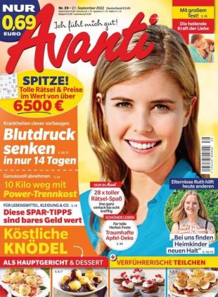 Avanti - 21 September 2022