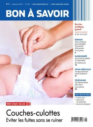 Bon a Savoir - Septembre 2022