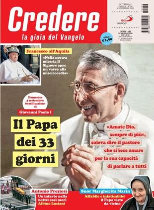 Credere - 4 Settembre 2022