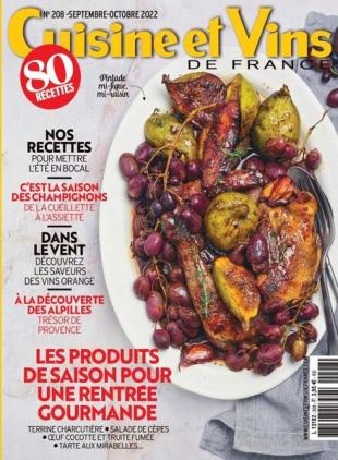 Cuisine et Vins de France - septembre 2022
