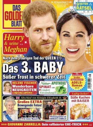 Das Goldene Blatt - 17 September 2022