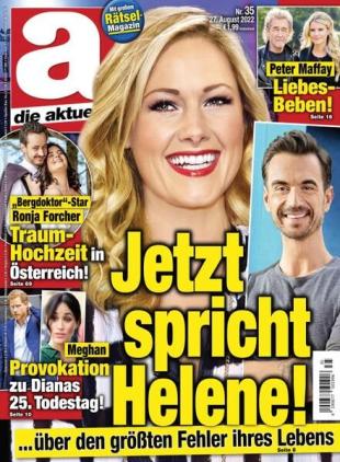 die aktuelle - 27 August 2022