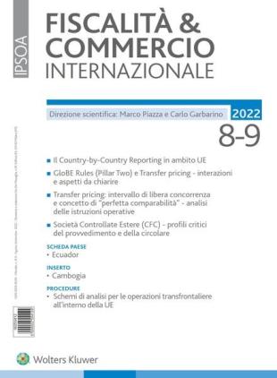 Fiscalita & Commercio Internazionale - Agosto-Settembre 2022