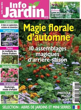 Info Jardin - septembre 2022