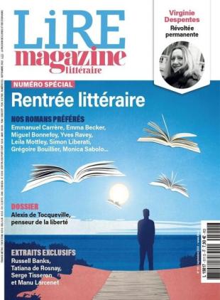 Lire Magazine Litteraire - aout 2022