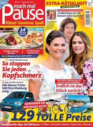 Mach mal Pause - 07 September 2022