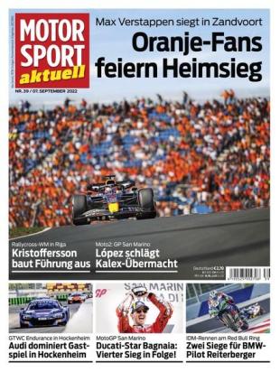 MOTORSPORT aktuell - 07 September 2022