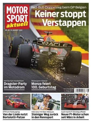 MOTORSPORT aktuell - 31 August 2022