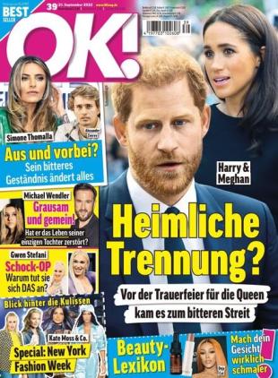 OK! - 21 September 2022