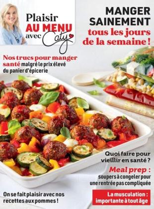 Plaisir au menu avec Caty - Octobre-Decembre 2022