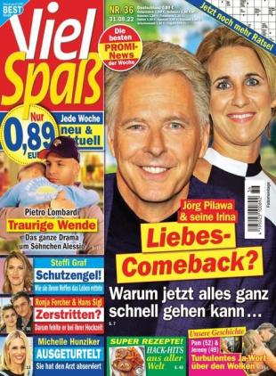 Viel Spass - 31 August 2022